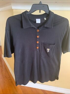 Bogner Men’s short sleeve polo shirt 
Size M in Black